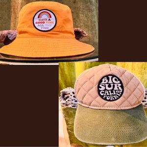 Hat Bundle, Bucket Hat & Snap Back Hat